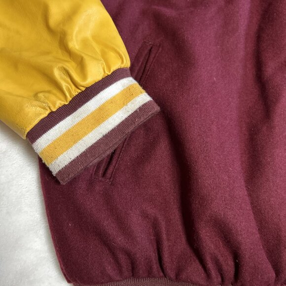 NCAA MINNESOTA GOLDEN GOPHERS MEN'S VARSITY JACKET SIZE XXL VTG - Picture 5 of 16